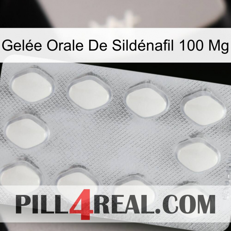 Gelée Orale De Sildénafil 100 Mg 16